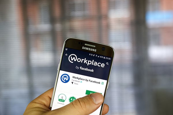 facebook workplace chat app