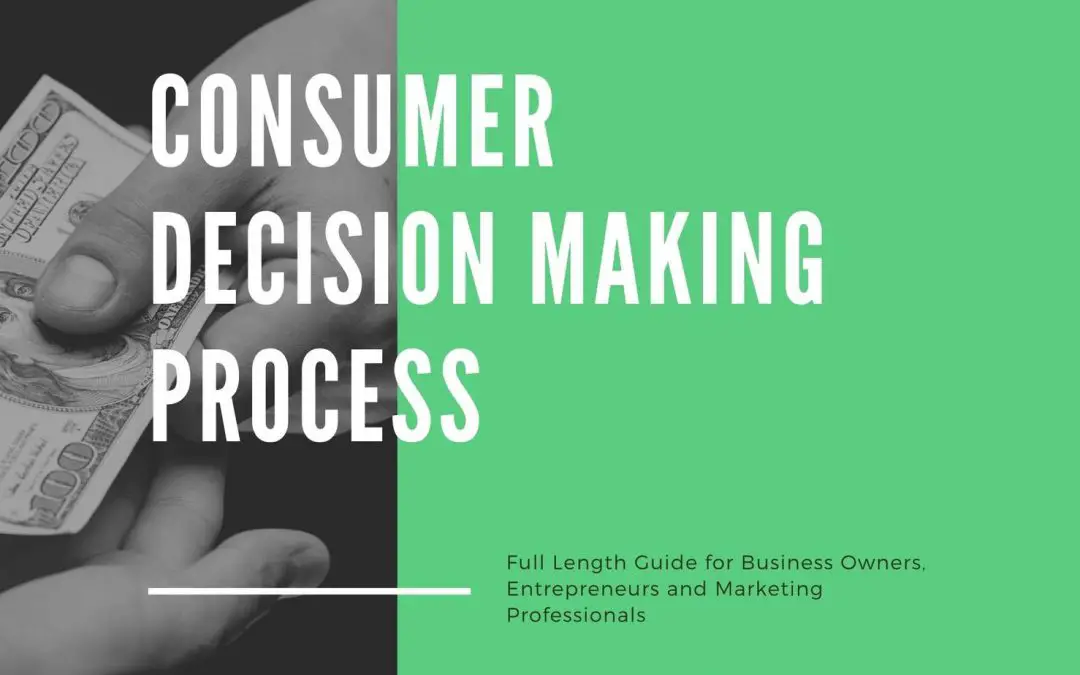 Consumer Decision Making Process [Full Length Guide]