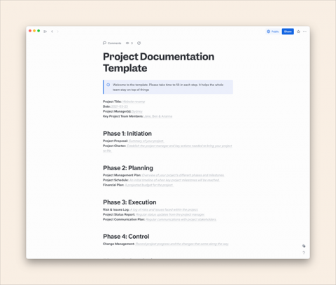 Why Marketing Teams Use Project Documentation Templates