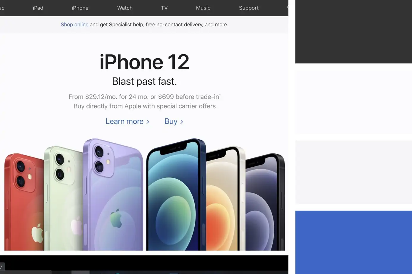 apple best website design