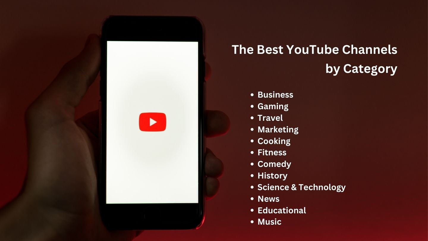 50+ Best Channels On Youtube (by Category) - Animas Marketing