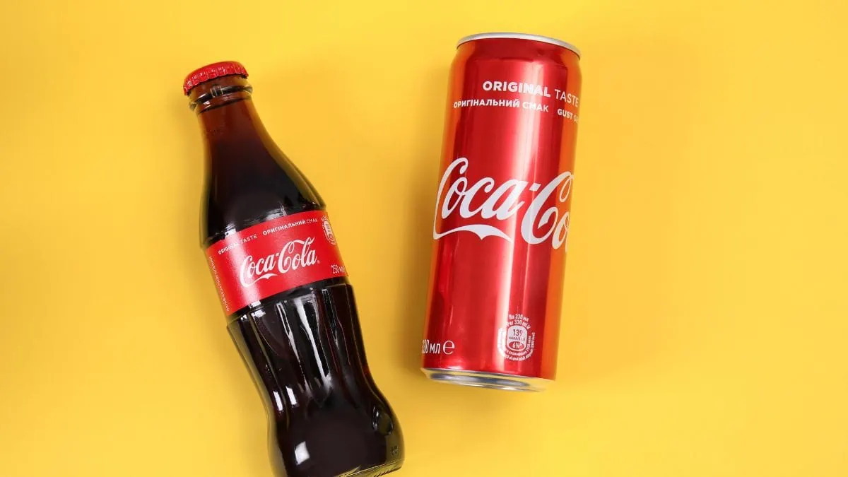 coca cola product labeling