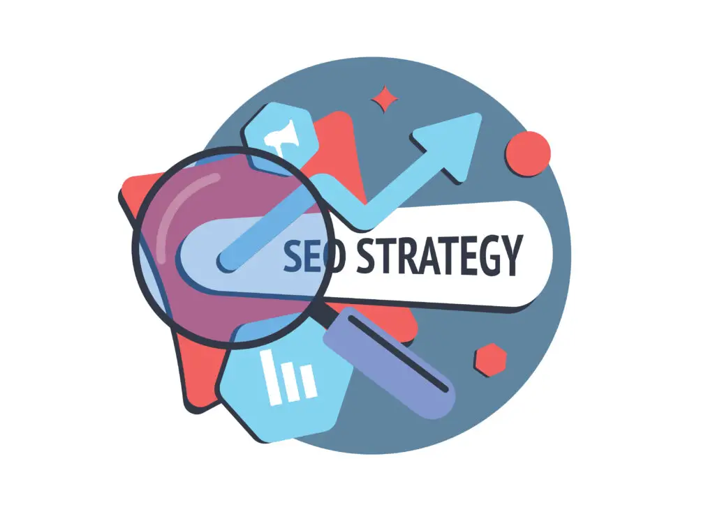 SEO strategy illustration