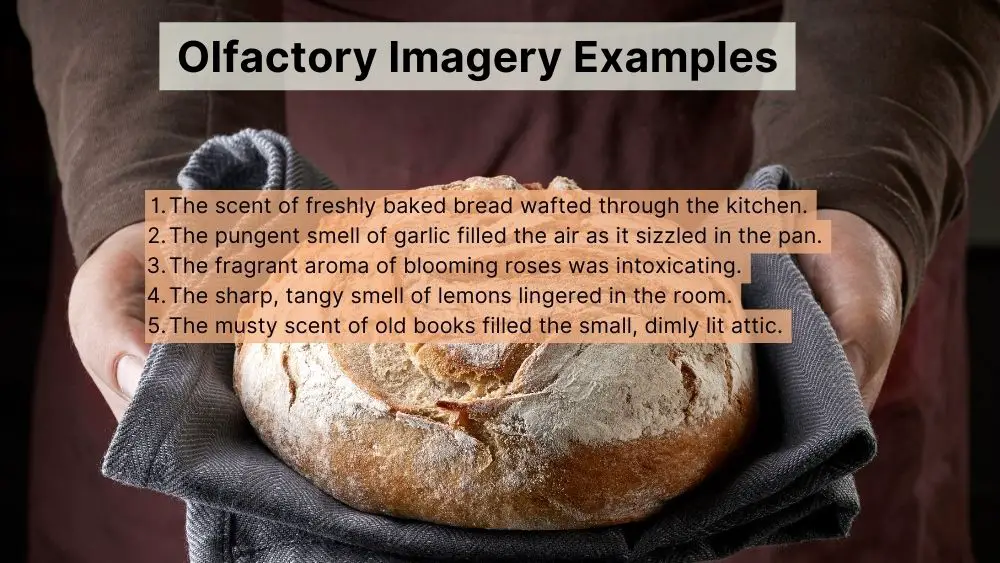 olfactory imagery examples
